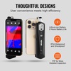 image:imageVEVOR Thermal Imaging Camera for Android amp iOS 256 x 192 IR Resolution Wireless Infrared Thermal Imager with WiFi amp Visual Camera 25Hz Refresh Rate Thermal Camera for Smartphone 4F1022F IP54