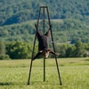 image:imageVEVOR Tree Mounted Deer Hoist 353 lbs Load Capacity Hunting Game Hoist Winch Lift with Ratchet Strap Heavy Duty Deer Hanger for Skinning Cleaning Hanging Feed and Field Dressing Black500 lbs