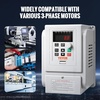 image:imageVEVOR VFD 10HP 75KW 34A 1 Phase 220V240V Input to 3 Phase 220V240V Output Variable Frequency Drive 0400Hz VFD for AC Motor Speed Control49x5x73