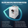 image:imageVEVOR VFD 10HP 75KW 34A 1 Phase 220V240V Input to 3 Phase 220V240V Output Variable Frequency Drive 0400Hz VFD for AC Motor Speed Control63x7x98
