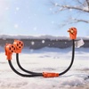 image:imageVEVOR Y Splitter Adapter 30 Amp 4 Prong Outlet 240 Volt Dryer to EV Charger Adapter NEMA 1430P to 1430R1450R with Grip Handle Heavy Duty 10 AWG STW Wire for EV Charger Dryer RV