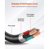 image:imageVEVOR Y Splitter Adapter 30 Amp 4 Prong Outlet 240 Volt Dryer to EV Charger Adapter NEMA 1430P to 1430R1450R with Grip Handle Heavy Duty 10 AWG STW Wire for EV Charger Dryer RV