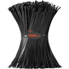 image:imageVEVOR 1000 Pack Cable Zip Ties 8inch Heavy Duty Cable Wire Ties with 45LBS High Tensile Strength MultiPurpose SelfLocking Nylon Tie Wraps Heat amp Cold Resistant for Indoor and Outdoor Use12 inch