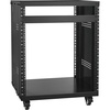 image:imageVEVOR 12U AV Rack Stand with Caster Wheels Component Rack Cabinet Recording Studio Racks Removable Side Panels Universal Network Server Case Special Vents for 19 Audio Video Rack Mounting12U