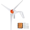 image:imageVEVOR 12V500W Wind Turbine Generator Kit with Anemometer 3Blade Wind Power Generator MPPT Controller amp Adjustable Windward Direction Suitable for Home RVs Boats Farm12V 500W 3Blade