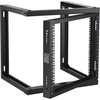 image:imageVEVOR 15U Open Frame Server Rack 2340 Adjustable Depth Free Standing or Wall Mount Network Server Rack 4 Post AV Rack with Casters Holds All Your Networking IT Equipment AV Gear Router Modem9U1