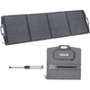 image:imageVEVOR 200W Foldable Solar Panel 24 HighEfficiency Portable Monocrystalline Solar Panel Charger with MC4 Output USBA TypeC amp DC Ports IP67 Waterproof for Power Stations Camping Hiking Trips200W