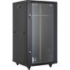 image:imageVEVOR 22U Server Rack Cabinet Network Cabinet Wall Mount 236 in Depth Network Rack Enclosure with Locking Tempered Glass Door 4 Casters Side Panels for 19 IT Equipment AV Devices22U