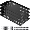 image:imageVEVOR 2PCS 1U Server Rack Shelf Universal Vented Rack Mount Cantilever Tray for 19 inch Network Equipment Rack amp Cabinet 10 Deep Rack Mount Shelf Weight Capacity 50 lbs Wall Mount Rack Shelf1U4PCS