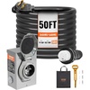 image:imageVEVOR 50 Amp Generator Cord and Power Inlet Box Kit 50FT Generator Extension Cord NEMA 1450PSS250R STW 6381 AWG with Twist Lock Connector PreDrilled Inlet Box ETL Listed50 FT