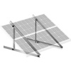 image:imageVEVOR 50Inch Solar Panel Mounting Brackets 0 to 90 Adjustable Tilt Mount Brackets Support 100550W Solar Panels Lightweight Aluminum Brackets with Folding Tilt Legs for RV Roof Boat OffGridSilverGray