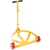 image:imageVEVOR 55 Gallon Drum Dolly 1200 Pounds Capacity Oil Drum Cart with 3 SmoothRolling Wheels and LaborSaving Handle Heavy Duty Q235 Steel Barrel Drum Dollies for Garages Warehouse Workshop