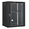 image:imageVEVOR 6U Wall Mount Network Server Cabinet 155 Deep Server Rack Cabinet Enclosure 200 lbs Max GroundMounted Load Capacity with Locking Glass Door Side Panels for IT Equipment AV Devices15UGlass Door