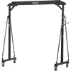 image:imageVEVOR Adjustable Gantry Crane 5000 lbs Capacity Portable Shop Lift Hoist with 10041476 in Height Adjustable Manual Trolley Locking Wheels Steel Construction for Factory Warehouse Auto Repair2200 lbs