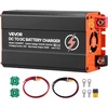 image:imageVEVOR DC to DC Charger with MPPT 350W 30A OnBoard Battery Charger Solar PanelAlternator Dual Input Smart MultiStage Charging for LiFePO4 LeadAcid Batteries 12V24V12V24V for RV Home Backup
