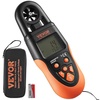 image:imageVEVOR Digital Anemometer Wireless Bluetooth Handheld Measuring Device Meter with LED Backlit Display Temperature Range 14 to 140 for Measuring Wind Speed Temperature Air Flow Velocity Wind Chill
