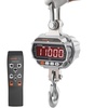 image:imageVEVOR Digital Crane Scale 11000 lbs5000 kg Industrial Heavy Duty Hanging Scale with Remote Control Cast Aluminum Case amp LED Screen High Precision for Construction Factory Farm Hunting Silver11000 lbs