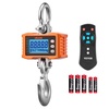 image:imageVEVOR Digital Crane Scale 4400 lbs2000 kg Max Capacity Heavy Duty Industrial Hanging Scale with Cast Aluminum Case amp LCD Display 1 lbs Division amp 3 Unit Switch Remote Control for Garage Factory4400BLS