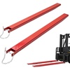 image:imageVEVOR Forklift Extensions 72 Inch Fork Extensions 45 Inch Width 1 Pair Heavy Duty Fork Extensions with Pins for Forklifts Truck72 x 45 Inch