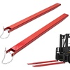 image:imageVEVOR Forklift Extensions 72 Inch Fork Extensions 45 Inch Width 1 Pair Heavy Duty Fork Extensions with Pins for Forklifts Truck82 x 45 Inch