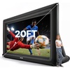 image:imageVEVOR Inflatable Movie Screen 14 ft Outdoor Inflatable Projection Screen with Portable Storage Bag FrontRear Projection Easy Set Up Blow Up Screen for Outdoor Backyard Movie Night Theme Parties20FT