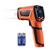 image:imageVEVOR Infrared Thermometer 40F2732F Dual Laser Temperature Gun NonContact Handheld IR Heat Temperature Gun amp Adjustable Emissivity for Metal SmeltingCookingPizza OvenEngine Not for HumanOrange 40F2732F401500
