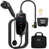 image:imageVEVOR Level 2 Tesla Charger 32 Amp Adjustable Current 240V Portable Home Electric Car EV Charger with 25 ft Charging Cable NEMA 1450P Plug LCD Display NACS Connector for Tesla Model YX3S40 Amp