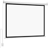image:imageVEVOR Manual Projector Screen 72 inch 43 4K 1080 HD Retractable Pull Down Projector Screen Wall Mounted Movie Projection with Pull Rope Portable Display Projectoin for Family Home Office TheaterES72