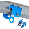 image:imageVEVOR Manual Trolley 6600 lbs3 Ton Load Capacity Push Beam Trolley with Dual Wheels Adjustable for IBeam Flange Width 25 to 8 Heavy Duty Carbon Steel Garage Hoist for Straight amp Curved I Beam