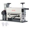 image:imageVEVOR Manual Wire Stripper Machine 006118 in Copper Cable Stripper Tool Hand Crank or Drill Powered Modes HeavyDuty Q235 Frame Wire Stripping Machine Easy to Use for Scrap Copper Recycling370W Automatic or Hand Crank