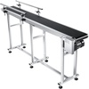 image:imageVEVOR PVC Belt Conveyor 47x 78 Electric PVC Conveyor 110V Adjustable Automatic Speed Conveyor Machine with Double Guardrail in Stainless Steel Industrial Transport Equipment71x 78