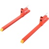 image:imageVEVOR Pallet Forks 2000 lbs Clamp on Pallet Forks 43Inch Total Length HeavyDuty Quick Attach Tractor Fork Compatible with Tractor Attachments Loader Bucket and Skid Steer Orange