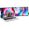 image:imageVEVOR Portable Laptop Screen Extender 14 FHD 1080P IPS Dual Extended Monitor for 1317 Laptop Swivel Portable Monitor USBCUSBAMini HDMI Port Compatible with MacWinsAndroidSwitchPS514 Dual Screen
