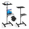 image:imageVEVOR Projector Stand 2 Shelves Laptop Floor Stand Projector Stands Table with Adjustable Height 3386 to 5354 inch IBeam Frame Projectors Stands Tripod for Meetings Outdoor Movies Video Stand
