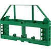 image:imageVEVOR Skid Steer Pallet Frame 4000 lbs Rated Load Capacity 50inch Pallet Fork Frame Attachments with 2inch Hitch Receiver amp Spear Sleeves Fit for John Deere Loaders Quick Attach Mount Frame OnlyFit for JD