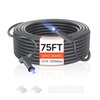 image:imageVEVOR Starlink Gen 2 Cable 328 FT 24 AWG Copper Core Durable Extension Cable for Standard Generation 2 Compatible with Starlink Rectangular Satellite V2 Flexible Wiring for RV Backyard Campinggen2 26AWG 75ft