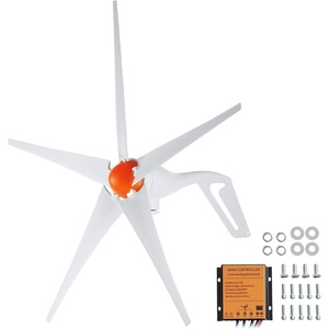 image:imageVEVOR 12V500W Wind Turbine Generator Kit with Anemometer 3Blade Wind Power Generator MPPT Controller amp Adjustable Windward Direction Suitable for Home RVs Boats Farm12V 500W 5Blade