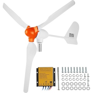 image:imageVEVOR 12V500W Wind Turbine Generator Kit with Anemometer 3Blade Wind Power Generator MPPT Controller amp Adjustable Windward Direction Suitable for Home RVs Boats Farm12V 800W 3Blade