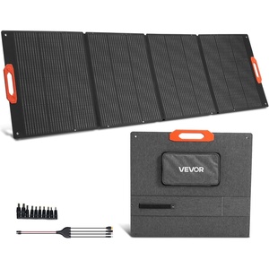 image:imageVEVOR 150W Foldable Monocrystalline Solar Panel 23 Efficiency Portable ETFE Mono Solar Panel Charger with MC4 Output TypeC QC30 USB amp DC Ports IP67 Waterproof for Power Stations Camping Hiking300W