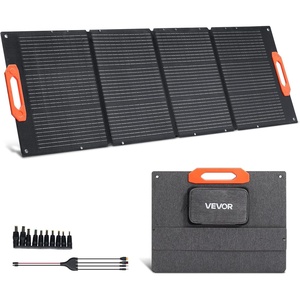 image:imageVEVOR 150W Foldable Monocrystalline Solar Panel 23 Efficiency Portable ETFE Mono Solar Panel Charger with MC4 Output TypeC QC30 USB amp DC Ports IP67 Waterproof for Power Stations Camping Hiking150W