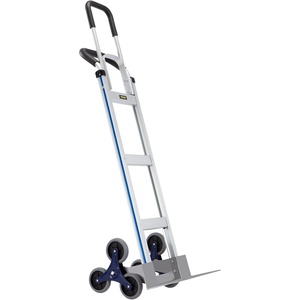 image:imageVEVOR 2 in 1 Aluminum Hand Truck 650 lbs Convertible Hand Truck with 6 Wheels amp Dual Handles Integrated Frame Multipurpose Stair Climber for Home Shopping Moving Warehouse598 x 203 x 181