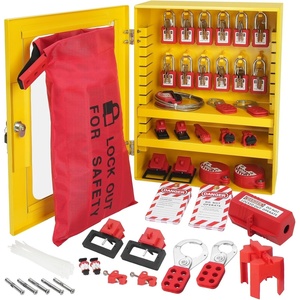 image:imageVEVOR 43Piece Lockout Tagout Kit Key Lock MultiColors59pcs Set