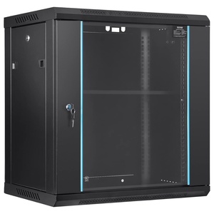 image:imageVEVOR 6U Wall Mount Network Server Cabinet 155 Deep Server Rack Cabinet Enclosure 200 lbs Max GroundMounted Load Capacity with Locking Glass Door Side Panels for IT Equipment AV Devices12UGlass Door