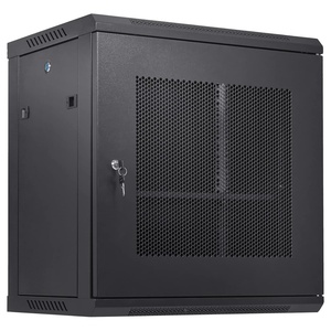 image:imageVEVOR 6U Wall Mount Network Server Cabinet 155 Deep Server Rack Cabinet Enclosure 200 lbs Max GroundMounted Load Capacity with Locking Glass Door Side Panels for IT Equipment AV Devices12UMesh Door