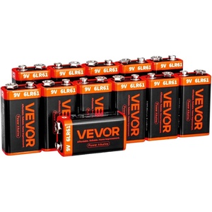 image:imageVEVOR 9V Alkaline Batteries 12Pack 9 Volt Square Battery for Smoke Detector 10Year Shelf Life Long Lasting AllPurpose for Fire Alarm Household Office Business Devices Electronics amp Audio