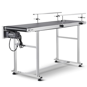 image:imageVEVOR Belt Conveyor 59 x 78 inch Conveyor Table Stainless Steel Motorized Belt Conveyor PVC Belt AntiStatic Adjustable Speed Double Guardrail  PVC Belt AntiStatic Adjustable Speed Double Guardrail59 x 157 inch