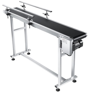 image:imageVEVOR Belt Conveyor 59 x 78 inch Conveyor Table Stainless Steel Motorized Belt Conveyor PVC Belt AntiStatic Adjustable Speed Double Guardrail  PVC Belt AntiStatic Adjustable Speed Double Guardrail59 x 78 inch