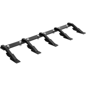 image:imageVEVOR Bucket Tooth Bar 46 in Heavy Duty 5 Teeth Tractor Bucket Bar for Loader Tractor Loader Skidsteer 4560 lbs Load Capacity Bolt On Teeth Bars for Buckets Protection Efficient amp Soil Excavation46in