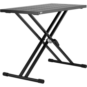 image:imageVEVOR DJ Table Stand 3243 x 18 Portable DJ Laptop and Controller Stand Lightweight DJ Desk DJ Booth Adjustable Height DJ Stand Foldable DoubleX Keyboard Stand amp Tabletop Audio Mixer StandDJ Table