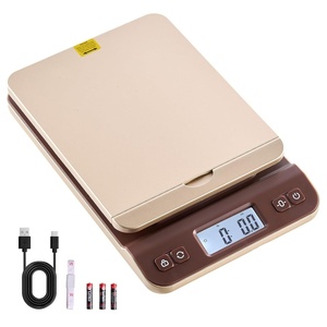 image:imageVEVOR Digital Shipping Postal Scale 01 oz High Accuracy 88 lbs Postal Scale with HoldTareAutoOff Function Flip Holder Design amp Easy Calibration Fit for Home and Office Use Battery Included